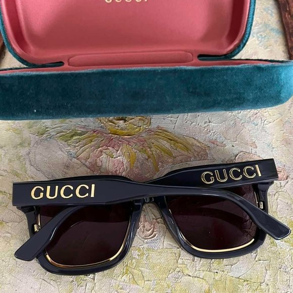 NWT GUCCI GG1136SA - 004 Violet Sunglasses - Picture 4 of 9